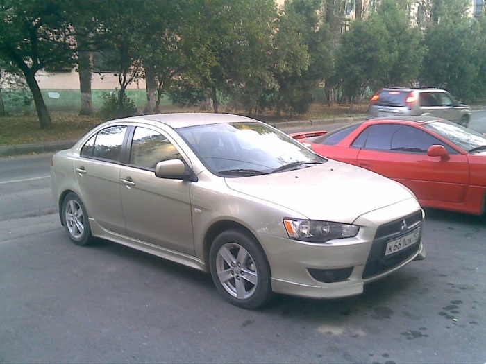 Mitsubishi Lancer 10 Р±РµР¶РµРІС‹Р№