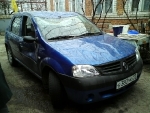 Продаю Renault Logan 2008 год после  аварии 185 000 руб