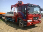 Бортовой с краном Daewoo 8.5 tonn + кран 7 тонн