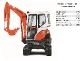 Мини-экскаватор Kubota U25-3